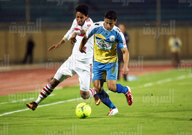 الزمالك يواجه الإسماعيلي في قمة مبكرة - تصوير: أحمد رضا